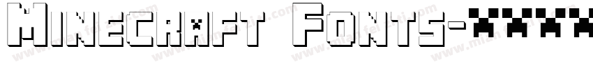 Minecraft Fonts字体转换